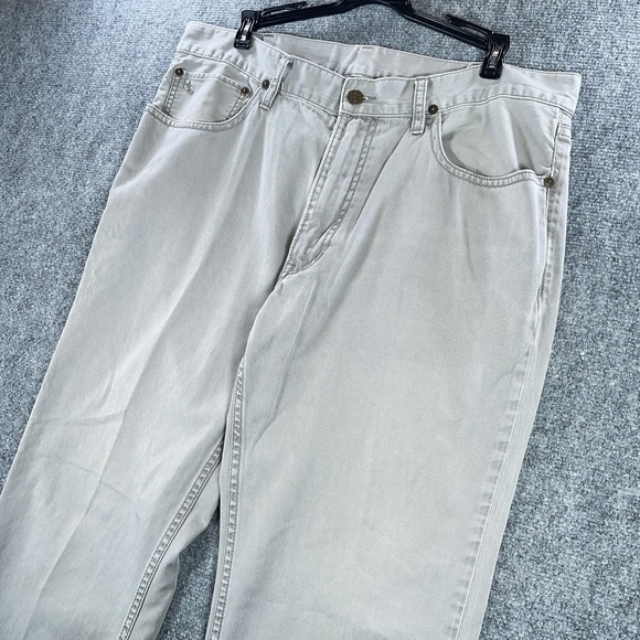 Polo Ralph Lauren Other - Polo Ralph Lauren‎ Pants Mens 36x30 Gray Flat Front Pockets Cotton #AB991